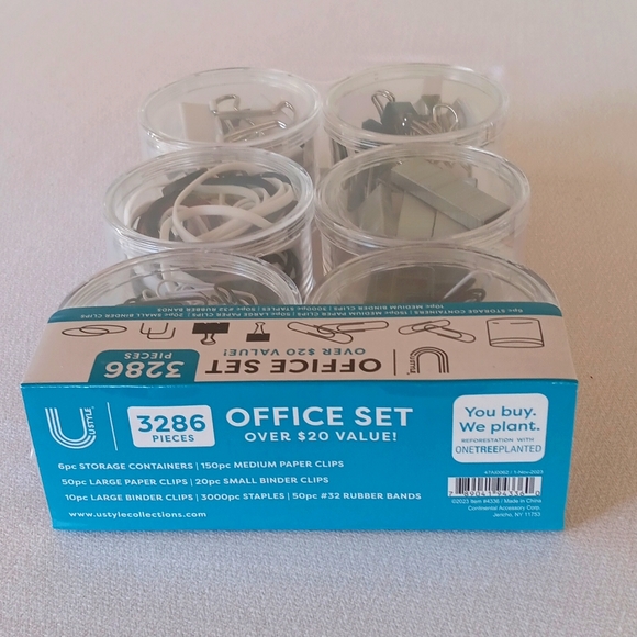 U Style Office Supply & Storage Set 3268 Pieces - Picture 2 of 7